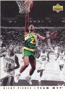 1992-93 Upper Deck - Team MVPs #TM26 Ricky Pierce Front