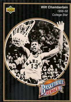 1992-93 Upper Deck - Basketball Heroes: Wilt Chamberlain #10 Wilt Chamberlain Front