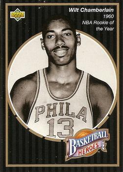 1992-93 Upper Deck - Basketball Heroes: Wilt Chamberlain #12 Wilt Chamberlain Front