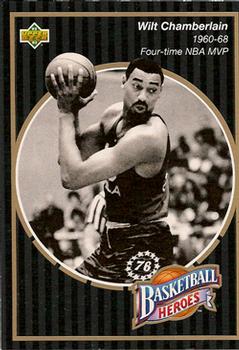 1992-93 Upper Deck - Basketball Heroes: Wilt Chamberlain #14 Wilt Chamberlain Front