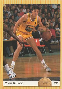 1993 Classic Draft Picks #10 Toni Kukoc Front