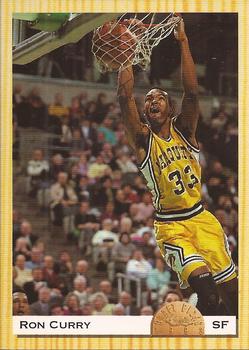 1993 Classic Draft Picks #23 Ron Curry Front