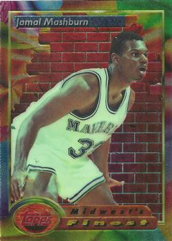 1993-94 Finest #110 Jamal Mashburn Front