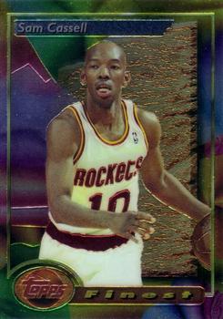 1993-94 Finest #169 Sam Cassell Front