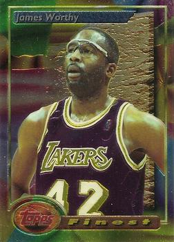 1993-94 Finest #181 James Worthy Front