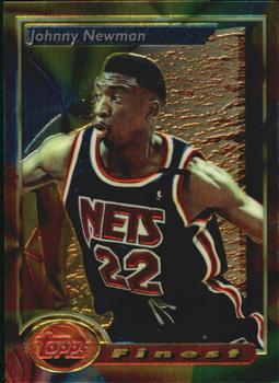 1993-94 Finest #83 Johnny Newman Front