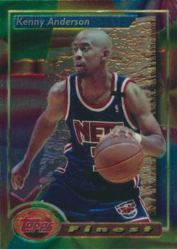 1993-94 Finest #174 Kenny Anderson Front
