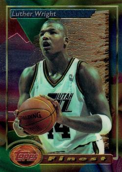 1993-94 Finest #196 Luther Wright Front