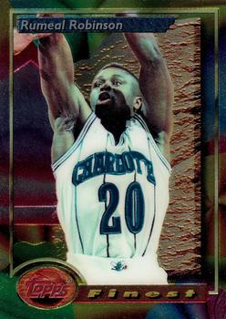 1993-94 Finest #206 Rumeal Robinson Front