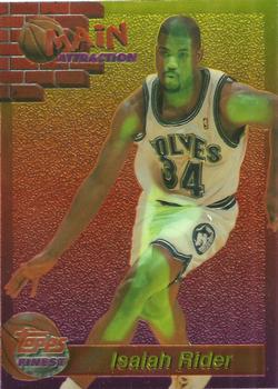 1993-94 Finest - Main Attraction #16 Isaiah Rider Front