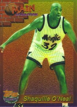 1993-94 Finest - Main Attraction #19 Shaquille O'Neal Front