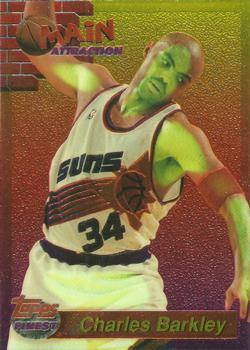 1993-94 Finest - Main Attraction #21 Charles Barkley Front