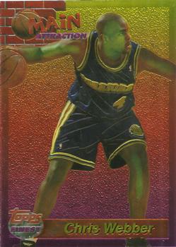 1993-94 Finest - Main Attraction #9 Chris Webber Front