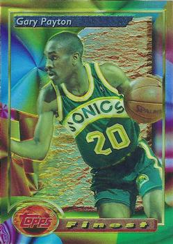 1993-94 Finest - Refractors #140 Gary Payton Front