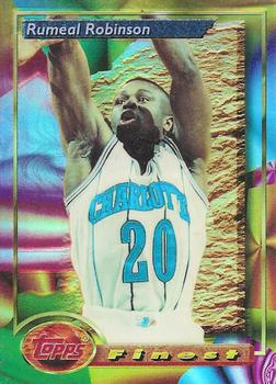 1993-94 Finest - Refractors #206 Rumeal Robinson Front