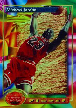 1993-94 Finest - Refractors #1 Michael Jordan Front