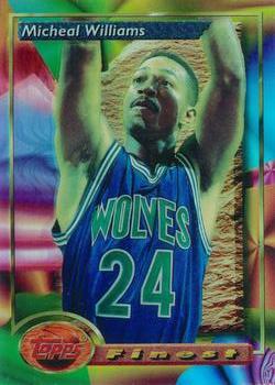 1993-94 Finest - Refractors #19 Micheal Williams Front