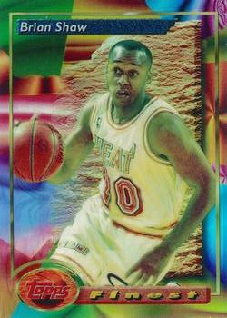 1993-94 Finest - Refractors #42 Brian Shaw Front