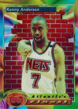 1993-94 Finest - Refractors #94 Kenny Anderson Front