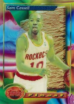 1993-94 Finest - Refractors #169 Sam Cassell Front
