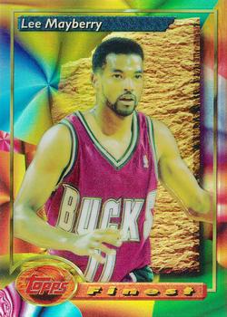 1993-94 Finest - Refractors #180 Lee Mayberry Front