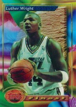 1993-94 Finest - Refractors #196 Luther Wright Front
