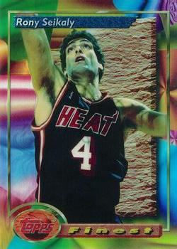 1993-94 Finest - Refractors #213 Rony Seikaly Front