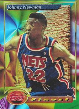 1993-94 Finest - Refractors #83 Johnny Newman Front
