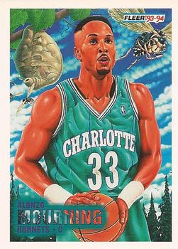 1993-94 Fleer #234 Alonzo Mourning Front