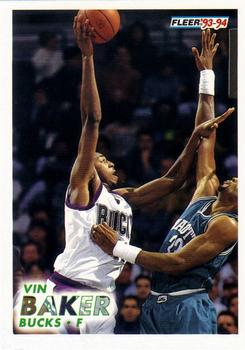 1993-94 Fleer #321 Vin Baker Front