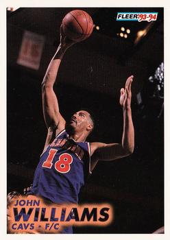 1993-94 Fleer #42 John Williams Front