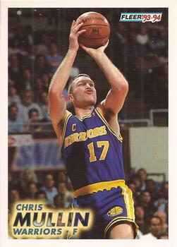 1993-94 Fleer #71 Chris Mullin Front