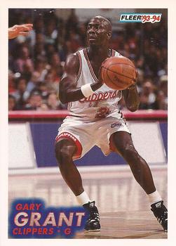 1993-94 Fleer #90 Gary Grant Front