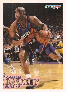 1993-94 Fleer #163 Charles Barkley Front