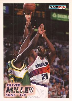 1993-94 Fleer #170 Oliver Miller Front