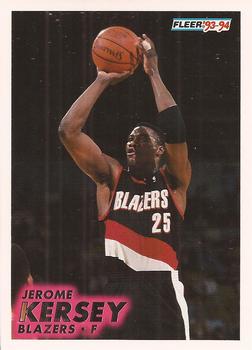 1993-94 Fleer #176 Jerome Kersey Front