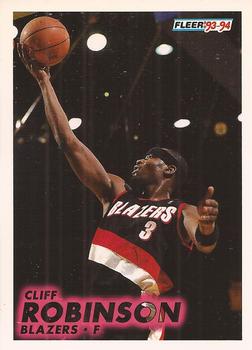 1993-94 Fleer #178 Clifford Robinson Front
