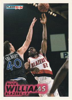 1993-94 Fleer #180 Buck Williams Front