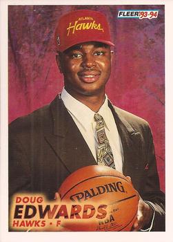 1993-94 Fleer #241 Doug Edwards Front