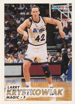1993-94 Fleer #345 Larry Krystkowiak Front