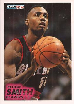 1993-94 Fleer #366 Reggie Smith Front