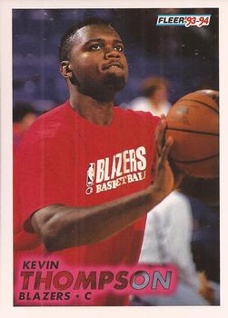 1993-94 Fleer #367 Kevin Thompson Front