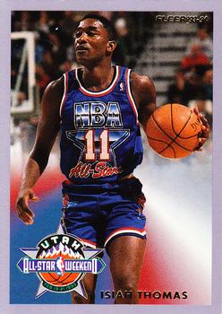 1993-94 Fleer - All-Stars #11 Isiah Thomas Front