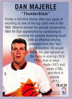 1993-94 Fleer - All-Stars #18 Dan Majerle Back