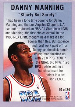 1993-94 Fleer - All-Stars #20 Danny Manning Back