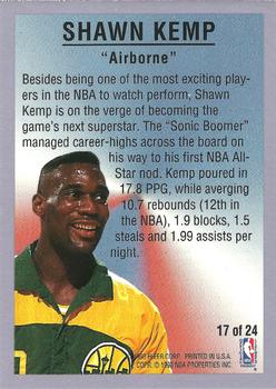 1993-94 Fleer - All-Stars #17 Shawn Kemp Back