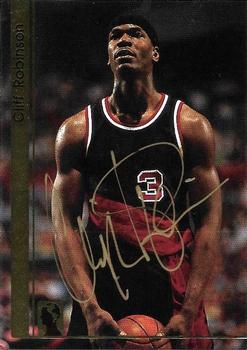 1992 World Class Investments Autographs #NNO Cliff Robinson Front