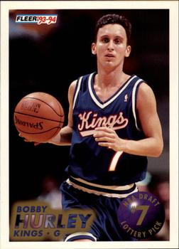 1993-94 Fleer - 1993 NBA Draft Lottery Pick Exchange #7 Bobby Hurley Front