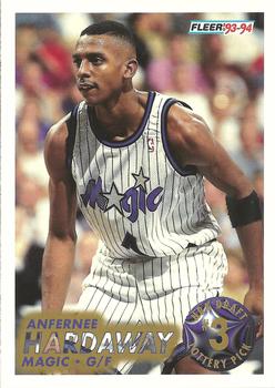 1993-94 Fleer - 1993 NBA Draft Lottery Pick Exchange #3 Anfernee Hardaway Front