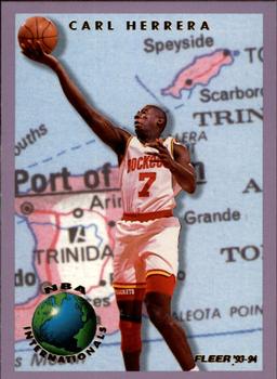 1993-94 Fleer - NBA Internationals #4 Carl Herrera Front